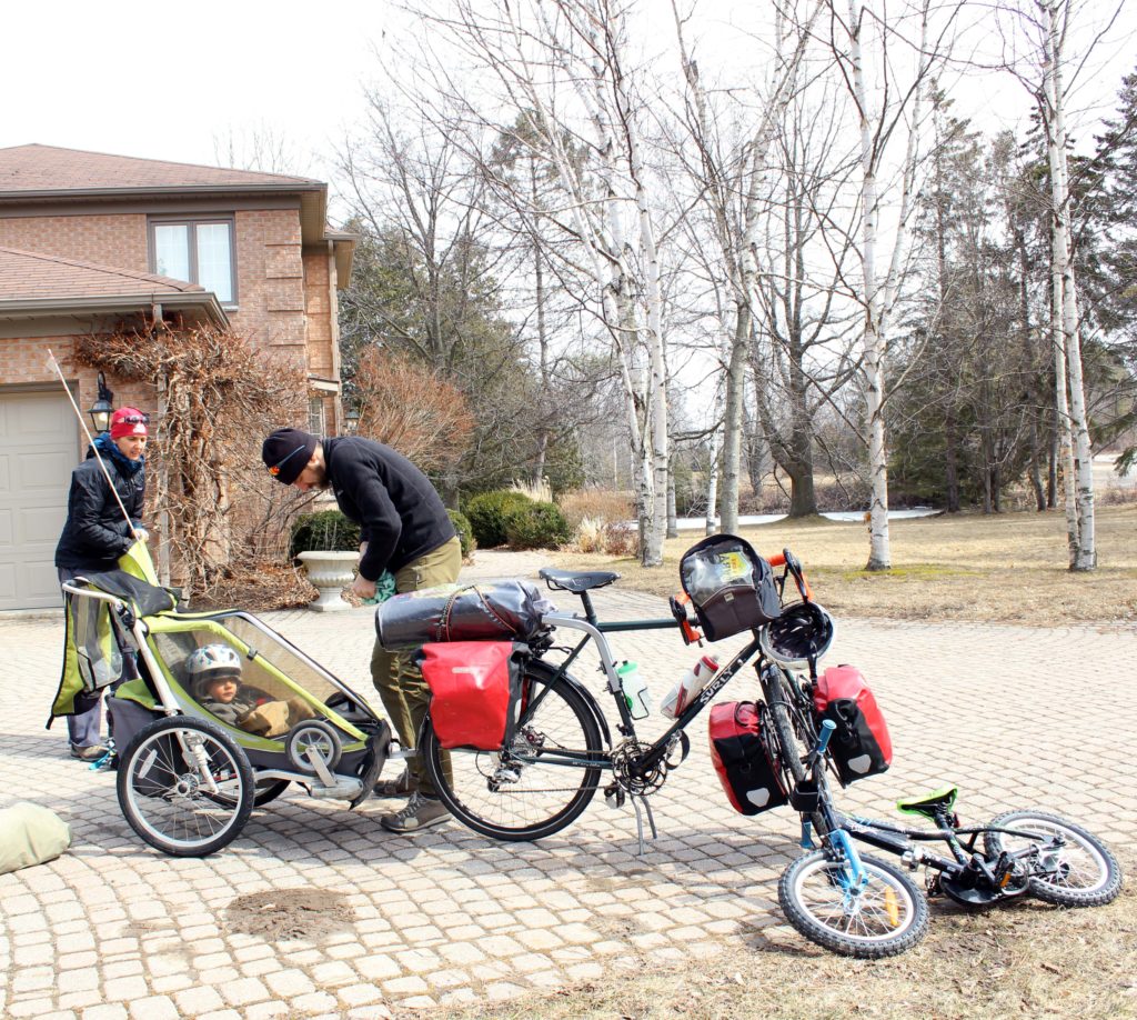 Cycling adventure prep